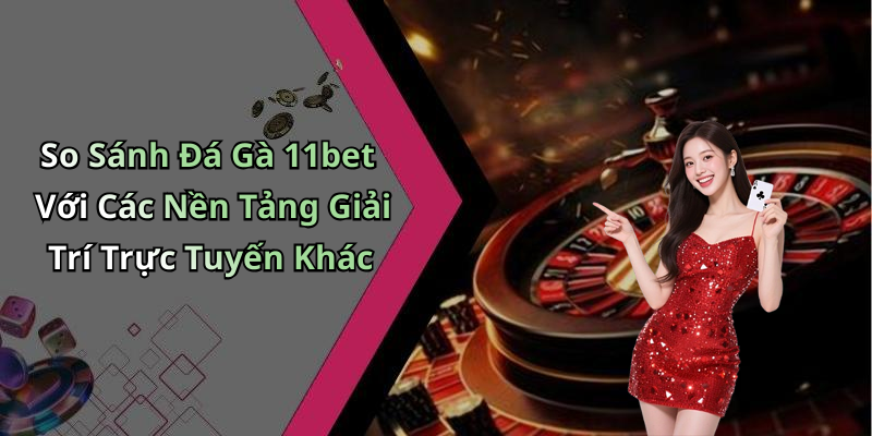 So Sánh Đá Gà 11bet Với Các Nền Tảng Giải Trí Trực Tuyến Khác