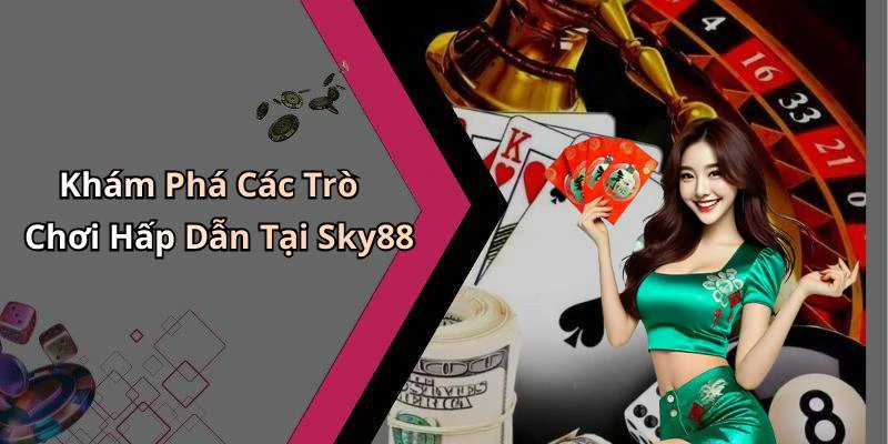 Khám Phá Các Trò Chơi Hấp Dẫn Tại Sky88